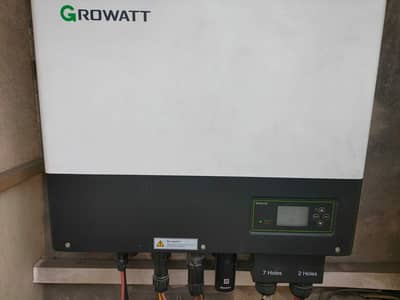 Growatt 5kw Hybrid Solar Inverter High Efficiency in 03074243715