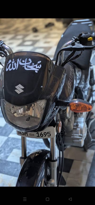 Suzuki 110 look like a new condition with remote locking system