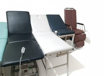 Imported manual couch / Patient beds for sale / Gyne couch & chairs