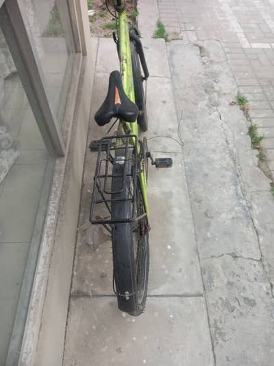 The bike Is used