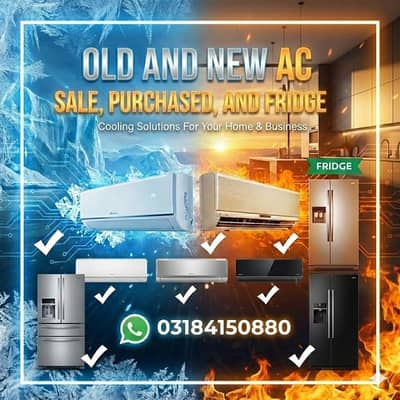 Old AC Buyer / Old AC / Used AC / Window AC / Split AC Purchaser