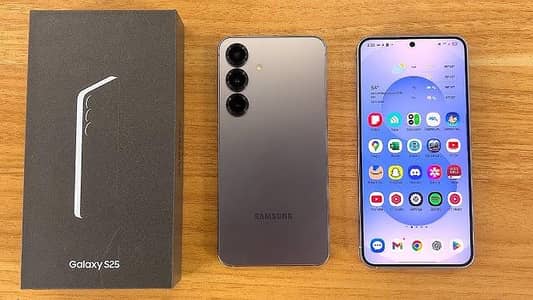 Samsung Galaxy S25 Silver Shadow PTA Approved-Open Box-Like New