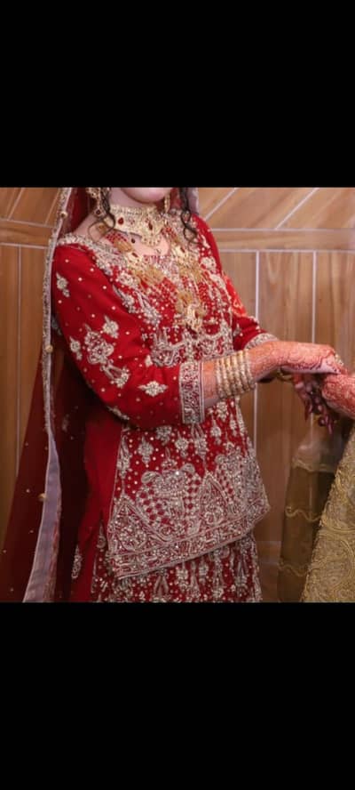 Bridal red lehnga
