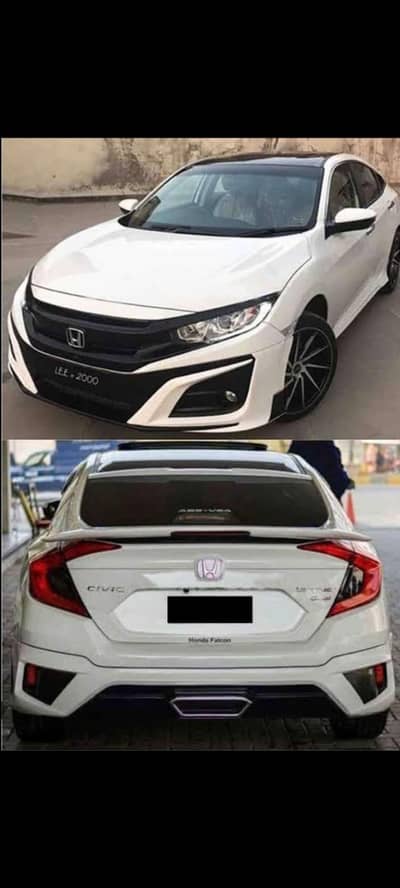 Honda Civic X Front And Back KiT