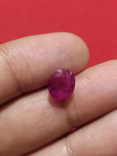 Natural Ruby Stone 3.80 ct.