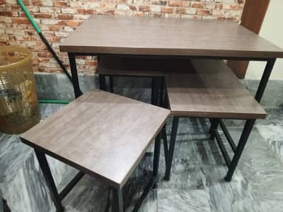Brand New Dinning Table with 4 Stools