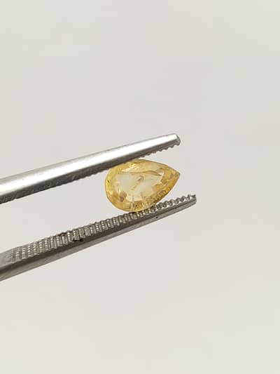 Natural Yellow Pukhraj Stone