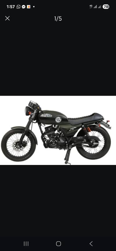 infinity motorcycle outclassed 150cc