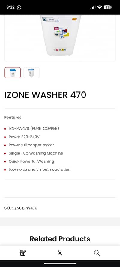 I zone washing machine