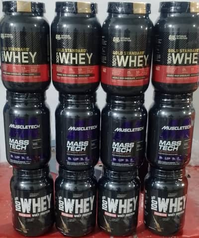 Whey Protein and Mass Gainer 100% Indian Read Add before Contact