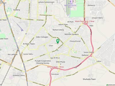 Plot Number Near 270 J. Excellently Located All Paid Corner Possession Plot Near Park, Schools, Restaurants, Banks, Petrol Station, Mosque, Hospital And Commercial Markets