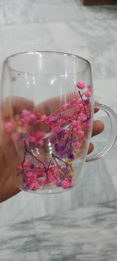 Double glass Cup