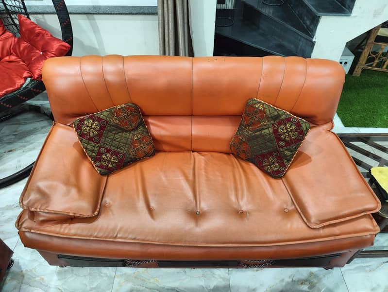 Leather Sofa Set 3+2+1 2