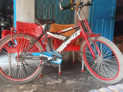 sumac bicycle with high duty brakes and sony handle
