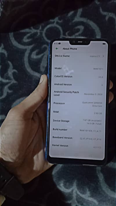 RealmeC1 pta approved dual sim 2- 16  best for  calls our hotspot
