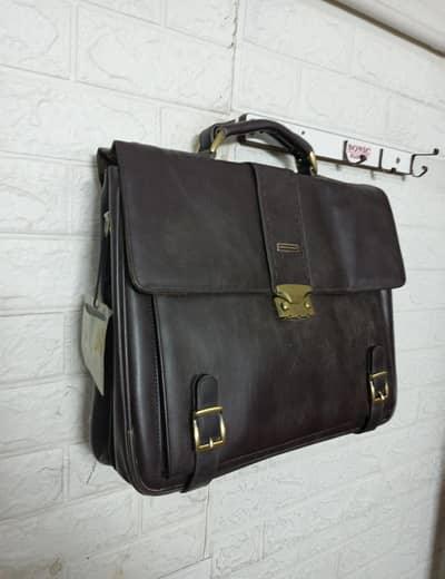 Mondani 100% leather Laptop Bag