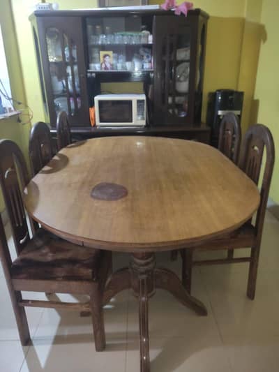Big dining table for family