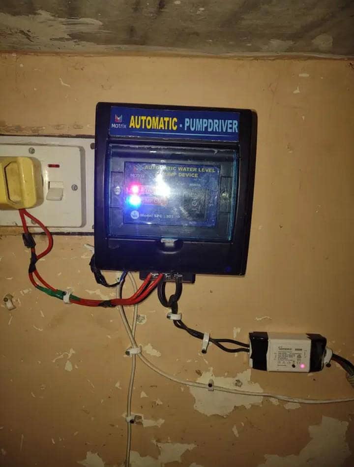 FULLY AUTOMATIC WATER SENSOR SUCTION PUMP CONTROLLER 8