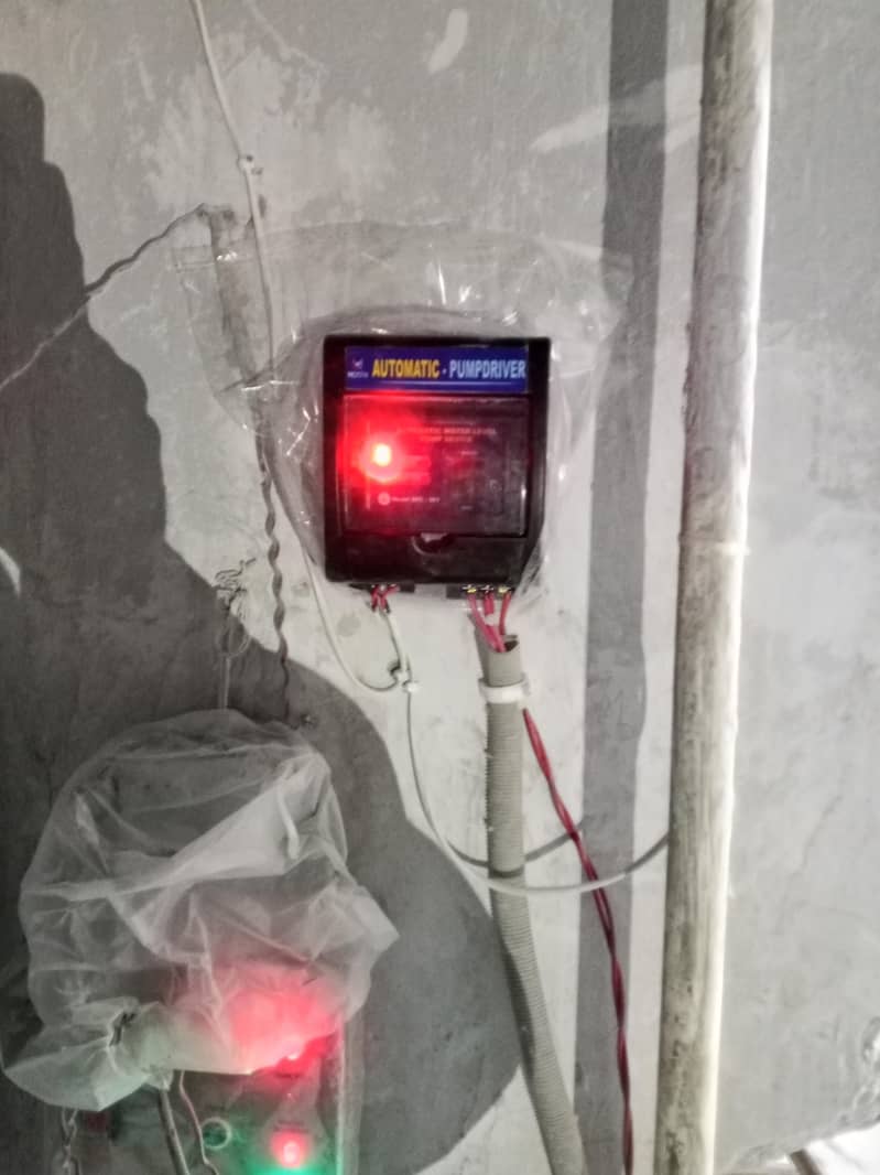FULLY AUTOMATIC WATER SENSOR SUCTION PUMP CONTROLLER 9