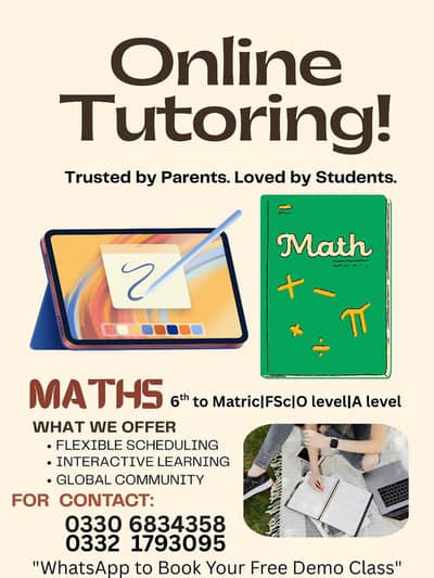 Online Maths tutor