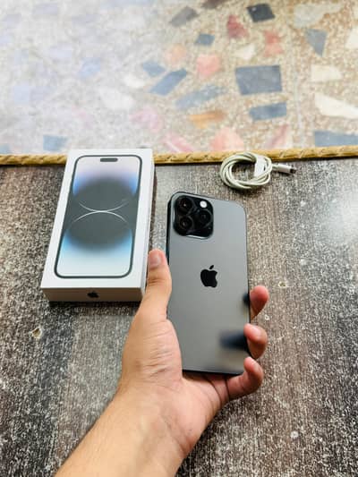 iphone 14 Pro Max Complete Box 256GB 96 Health Dual Physical