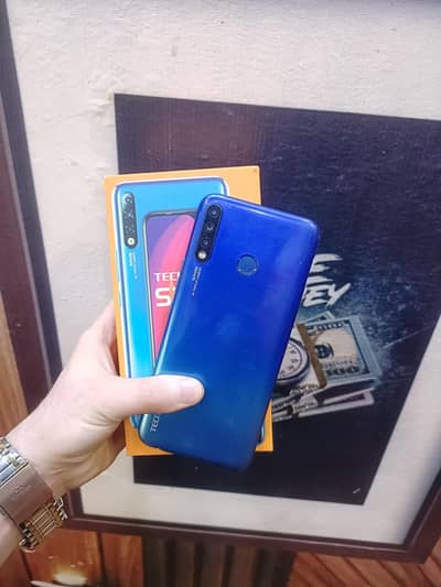 Tecno Spark 4 pta approved with box