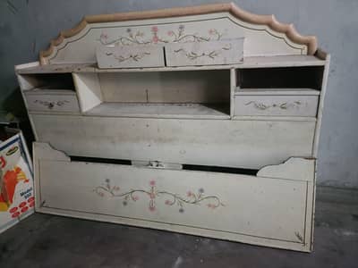 Bed set with mattress | Double bed set