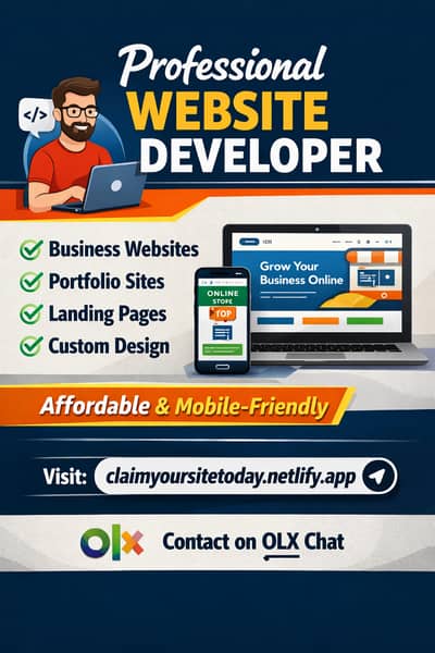 Professional Website Developer | Business, Portfolio & Landing Pages