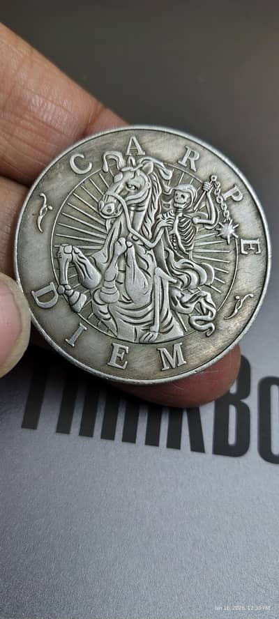 American Memento Mori Dime Hobo Coin, USA Hobo Old Coin, USA Rare Coin