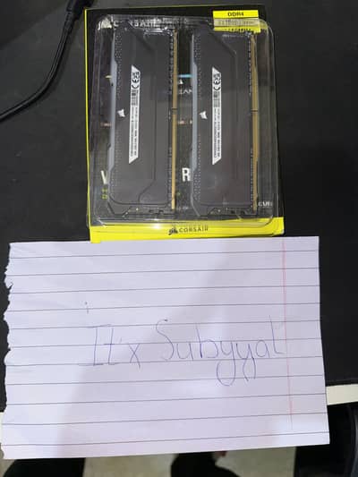 Ram 32 gb corsair ddr4 3600mhz