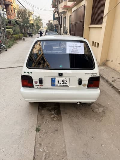 Suzuki Mehran 2012 Vxr Euro 2