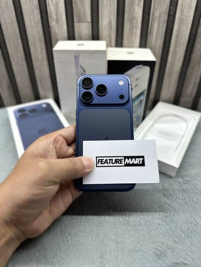 iPhone 17 Pro  | 256GB | Factory Unlock | With Box | Blue Colour