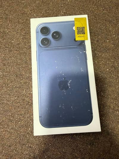 Iphone 17 pro max  256 gb dark blue