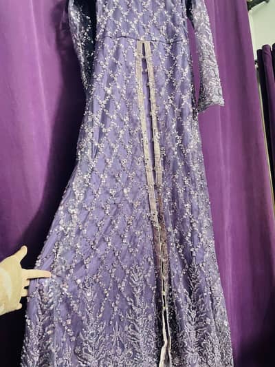 Full heavy silk open style maxi for sale