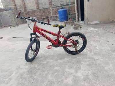 red colour cycle, fast speed , new condition