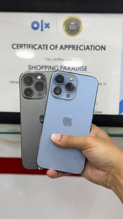 Apple iPhone 13 Pro 128GB Non-PTA | Factory Unlocked | Blue | Karachi