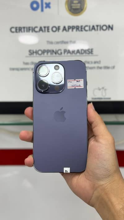 Apple iPhone 14 Pro 128GB Non-PTA | Factory Unlocked | Deep Purple