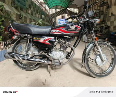 Honda CG 125 Karachi number
