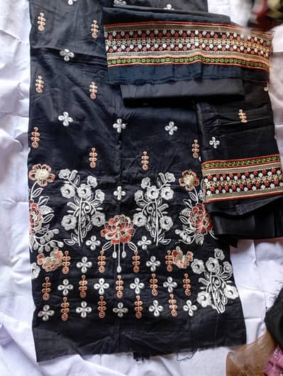 Traditional Eid Ladies Breeze brand dress 3 piece Cotton