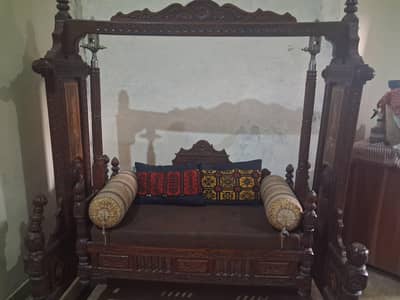 Wooden Swing Sofa (jhola)