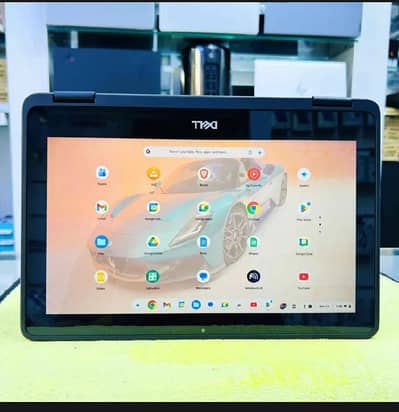 Dell 2in1 Chromebook(Free pen)4GbRAM 32GB Storage/360 Rotatable