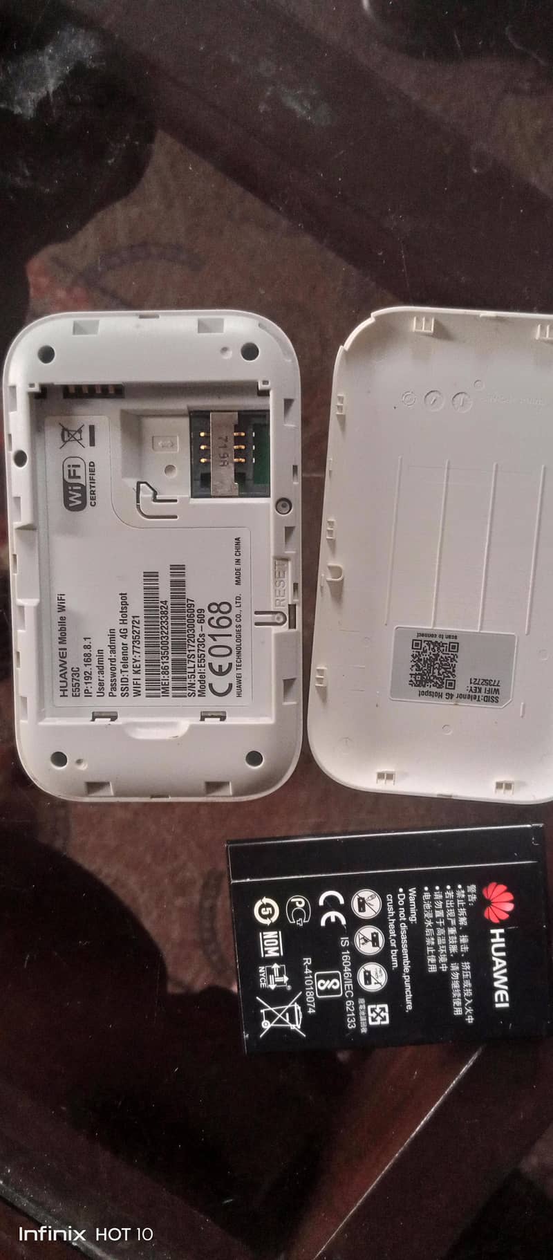 Sim based Huawei WiFi device 1