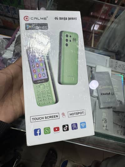 Call me 4g mega power full complete box 10/10 condioton