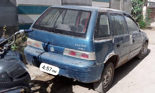 Suzuki Cultus 2007 Body need work engine suspension good , file missed