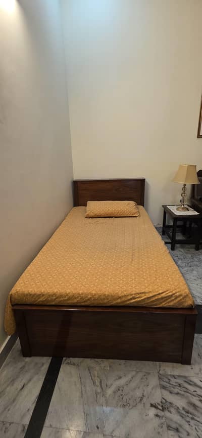 Wooden Single Bed