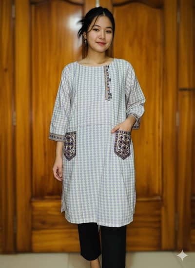 edenrobe embroidered shirt