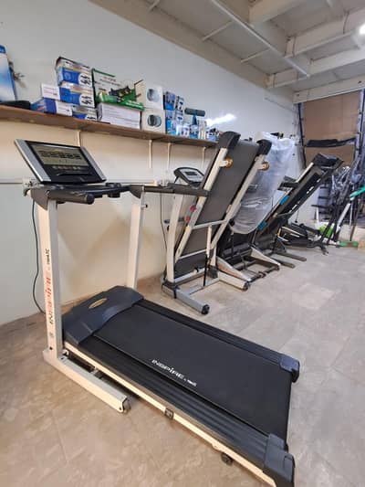 Exercise treadmill ( manual incline)
