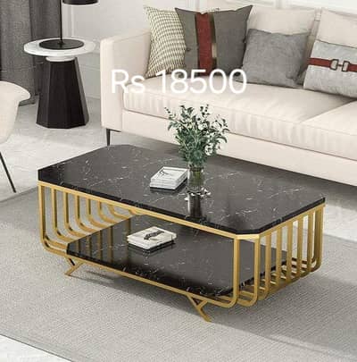 Coffee Table | Golden Metal Table |Lounge Table |Center Table | Tabl
