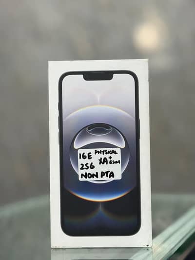 Apple iPhone 16e 256GB Black Australia Box Pack Non‑PTA Non‑Active