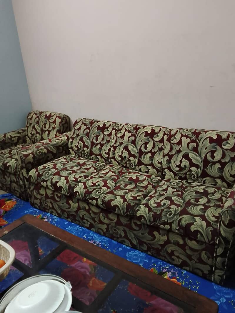 used sofa set 0